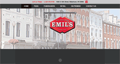 Desktop Screenshot of emilspizzainc.com